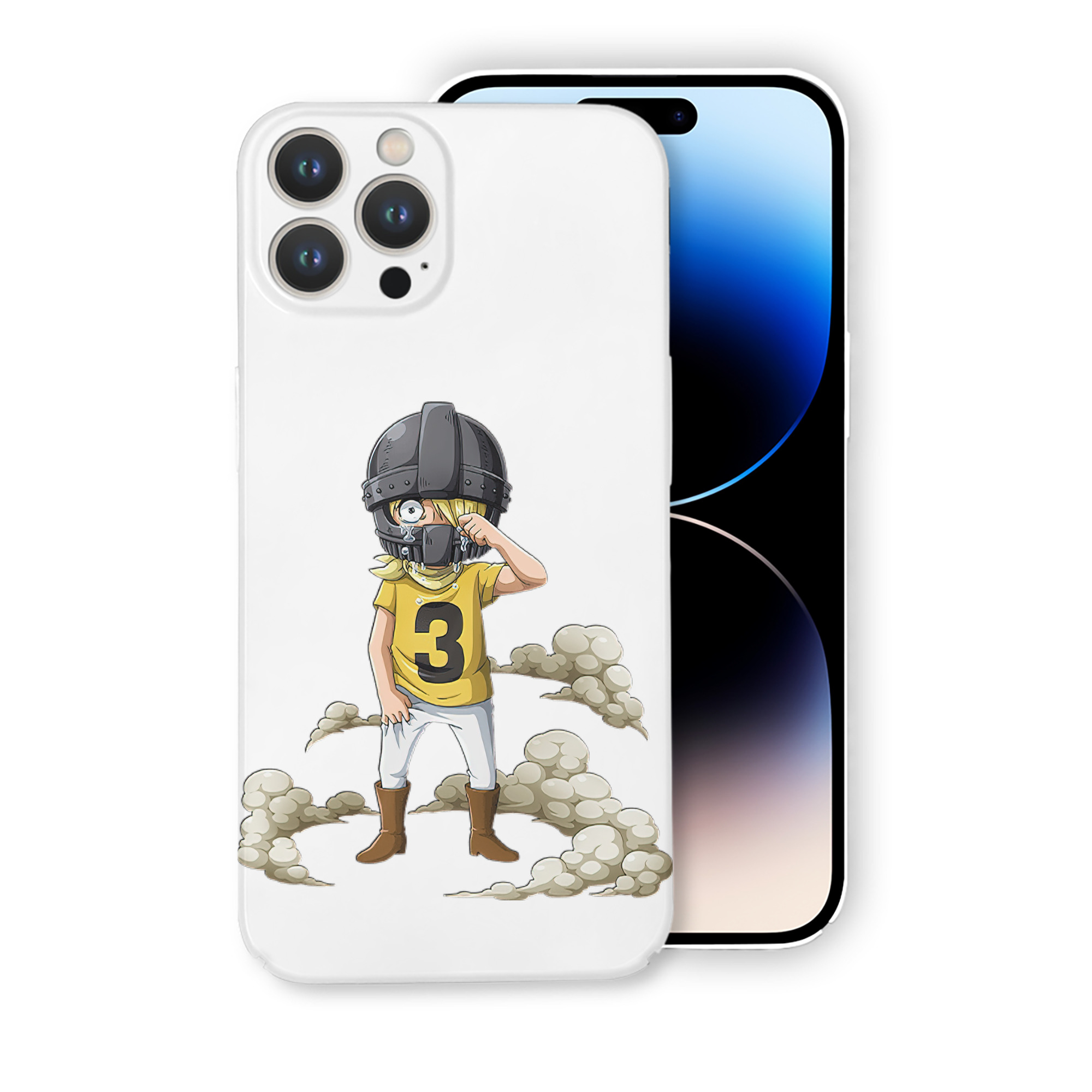 （画像用） ワンピース サンジ ONE PIECE Sanji 【iPhone 14シリーズ対応】ハードケース